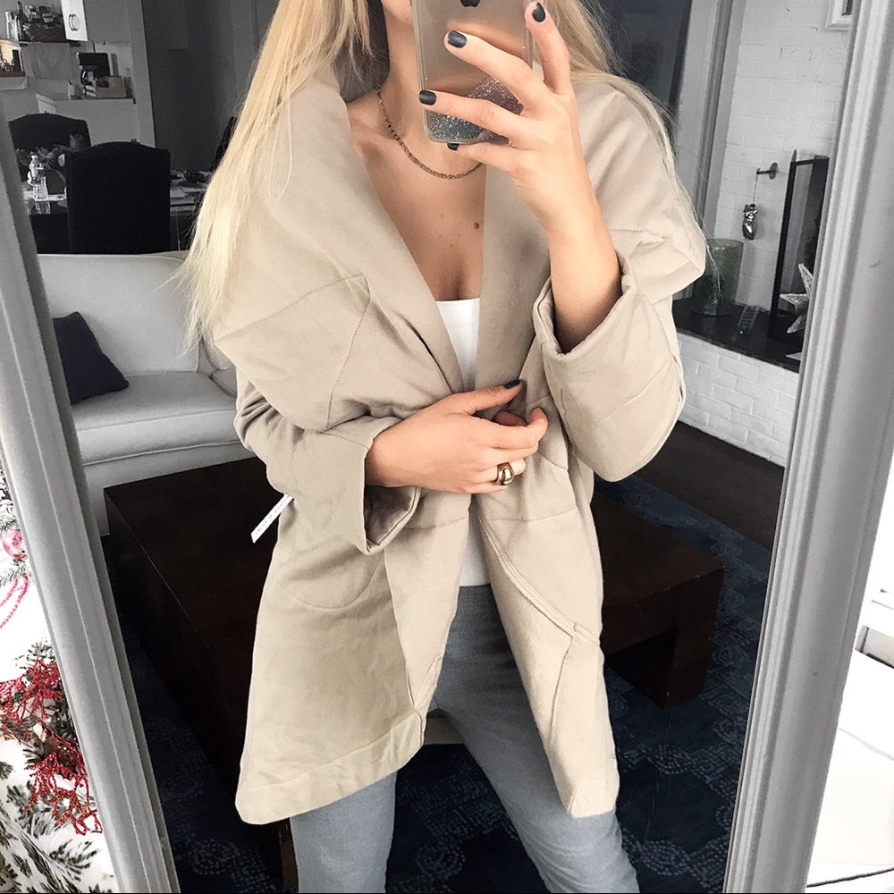 💁🏼‍♀️ YOUNG FABULOUS & BROKE BEIGE LANIE COAT! - Picture 9 of 13